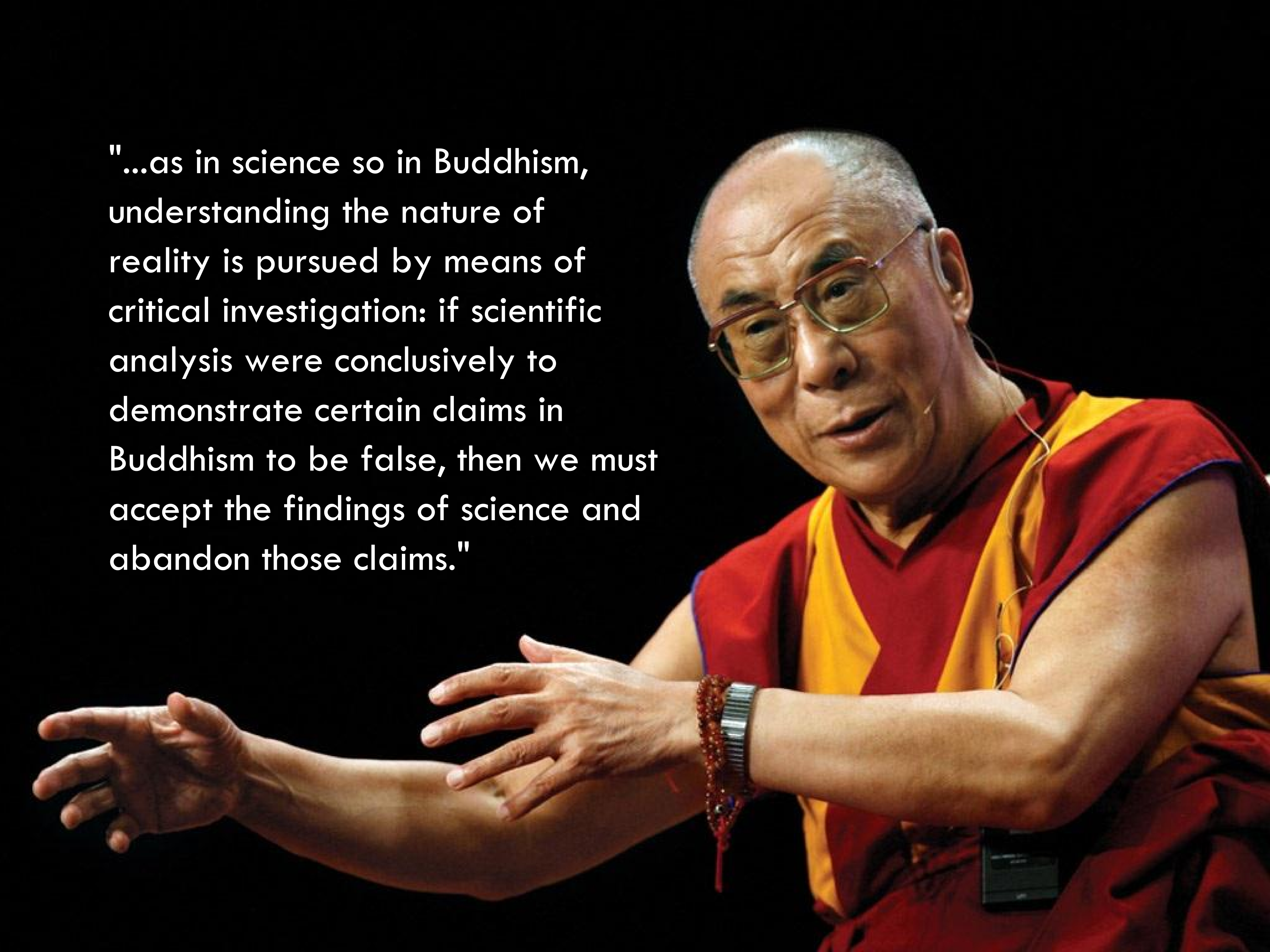 Having criticized atheism, now it’s time to defend it against strawmen Dalai-lama-science
